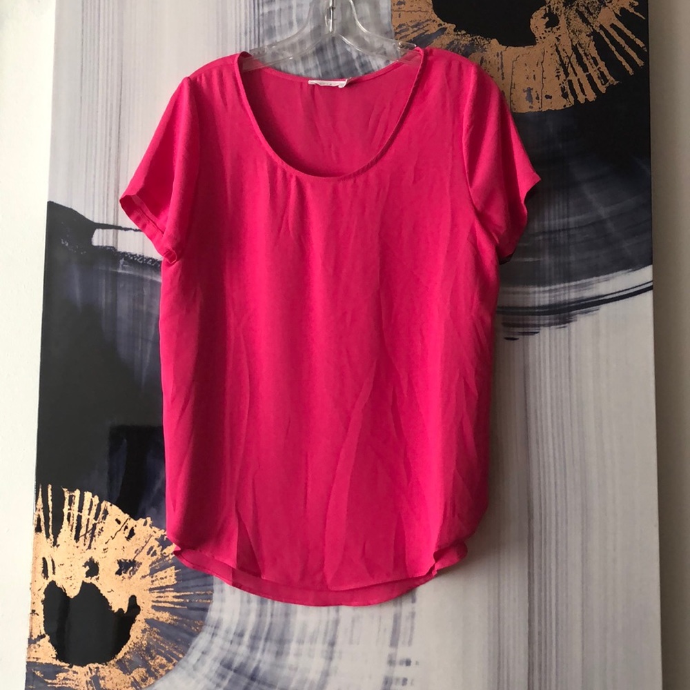 ❤️ LUSH Hot pink top
